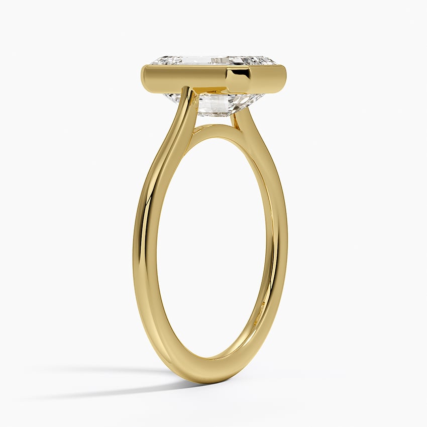 Petite Luna Bezel Ring - Brilliant Earth