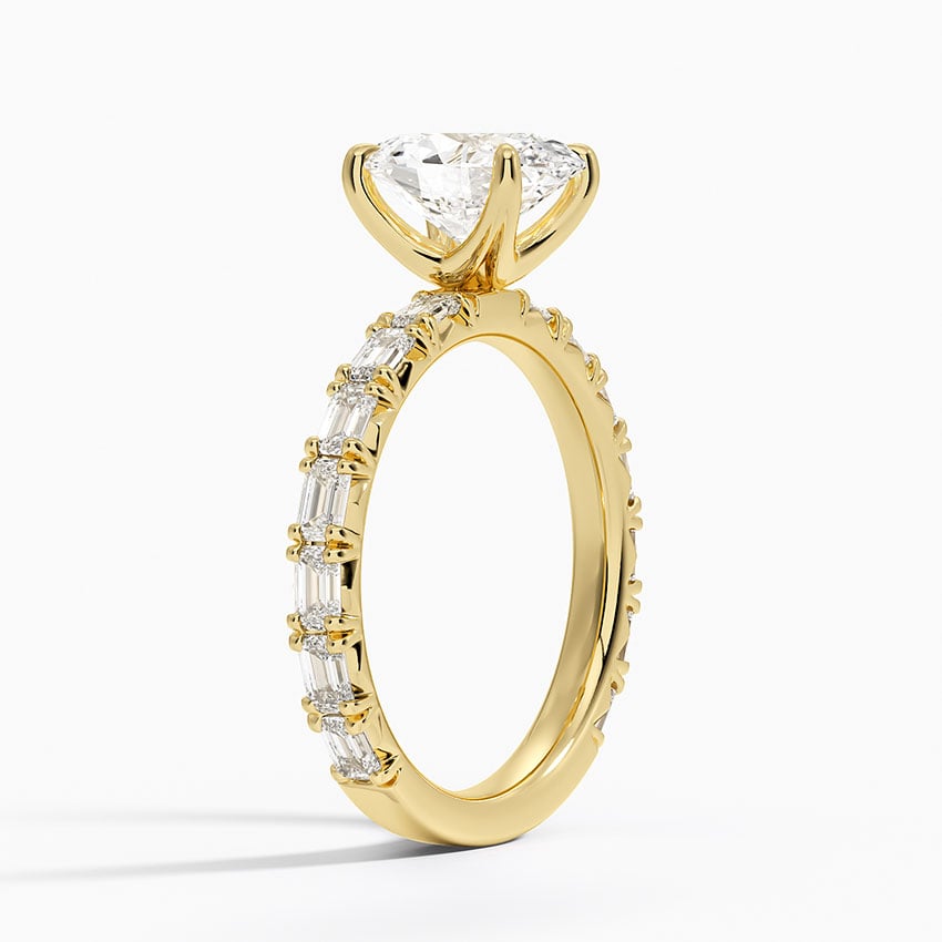 Nathalie Emerald-Cut Diamond Ring (3/4 ct. tw.)