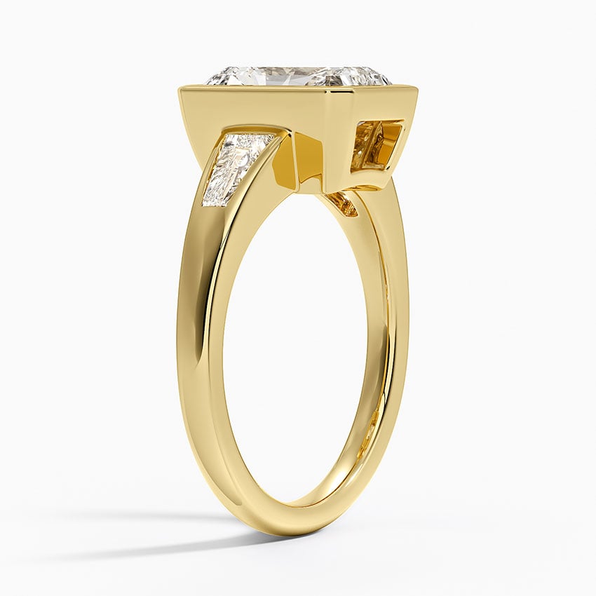 Hayes Three Stone Baguette Diamond Ring