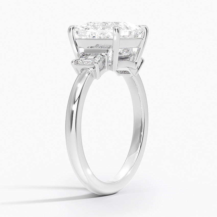18K White Gold Petite Rhiannon Three Stone Diamond Ring (1/4 ct. tw.)