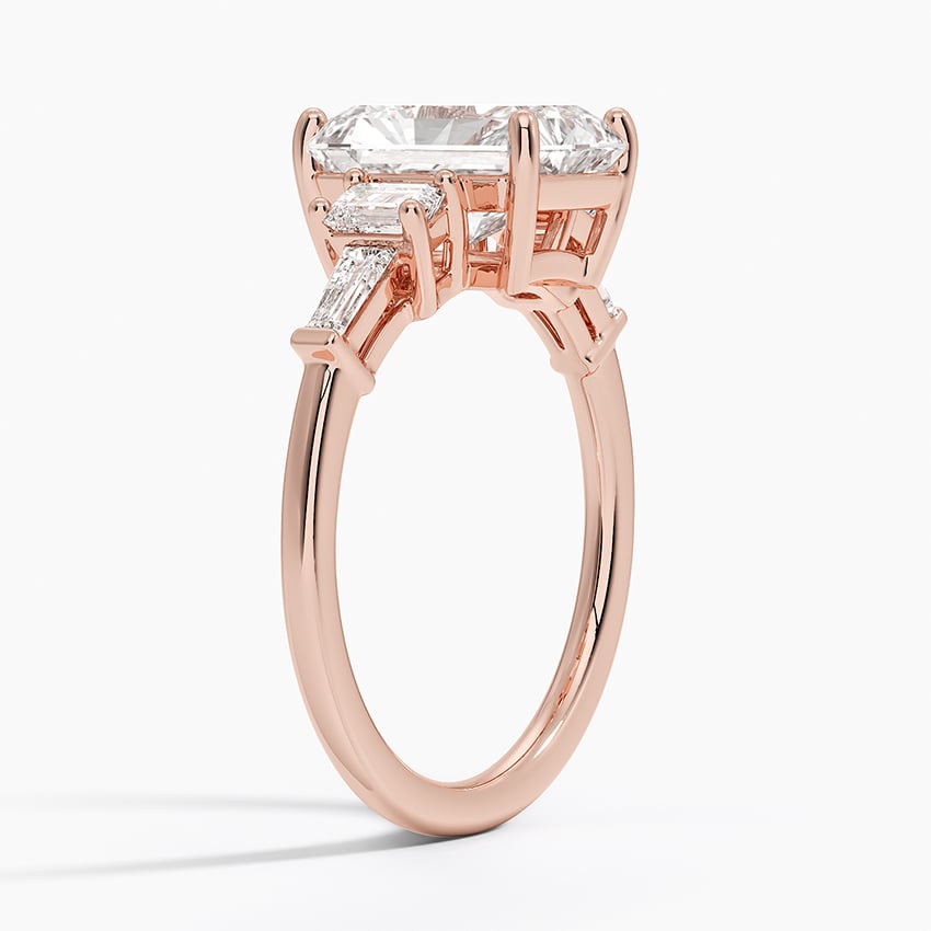 14K Rose Gold Cleo Five Stone Diamond Ring