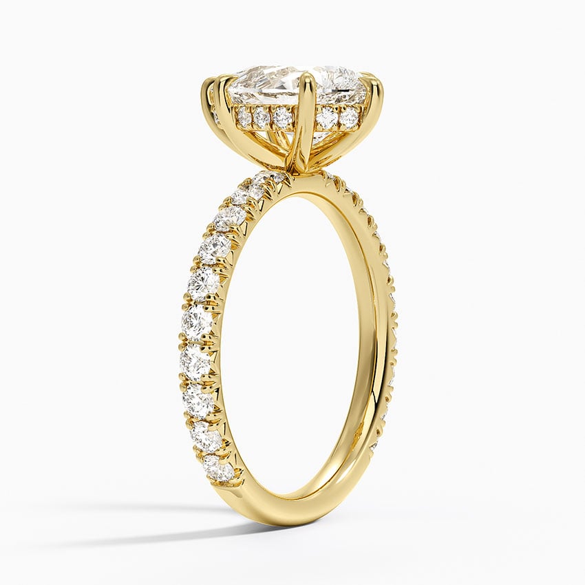 Perfect Fit French Pavé Diamond Ring
