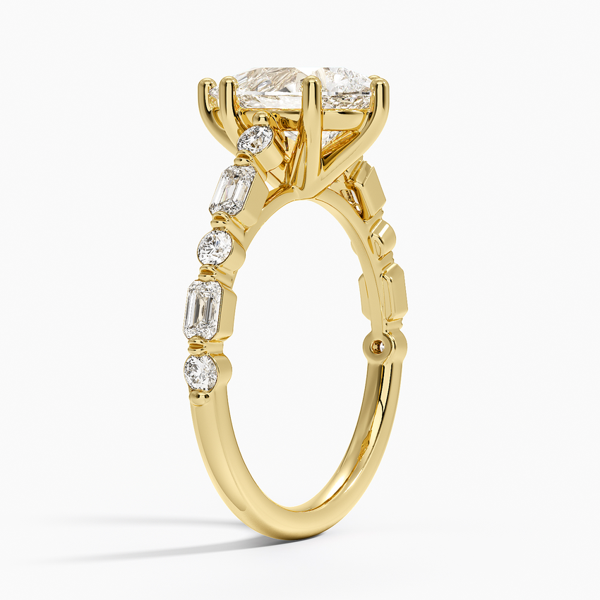 Kensington Half Coverage Diamond Ring
