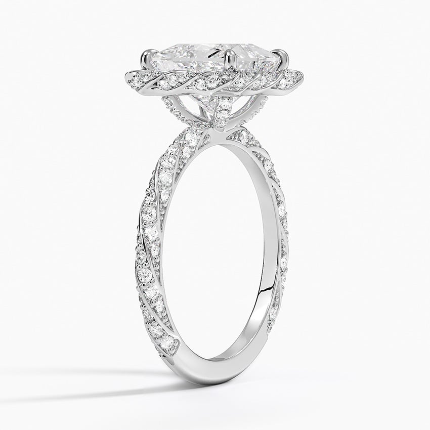 Nova Halo Diamond Ring - Brilliant Earth