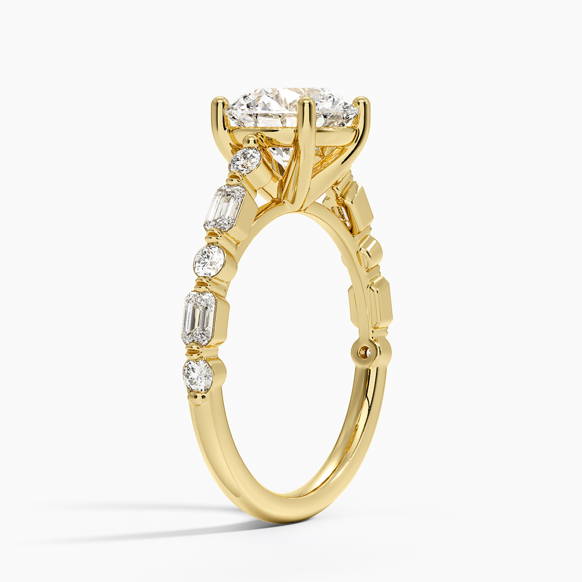 Kensington Half Coverage Diamond Ring