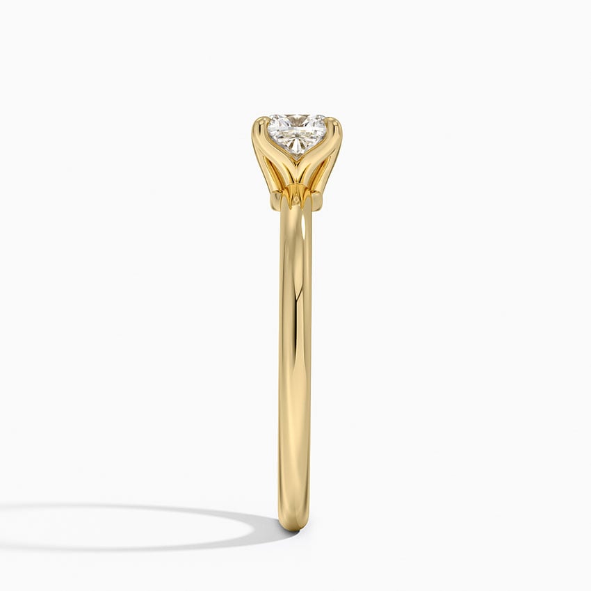18K Yellow Gold 1.8mm Elodie Ring, large side view