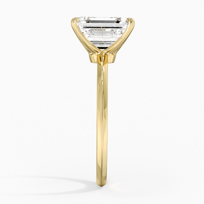 18K Yellow Gold Hazel Solitaire Ring