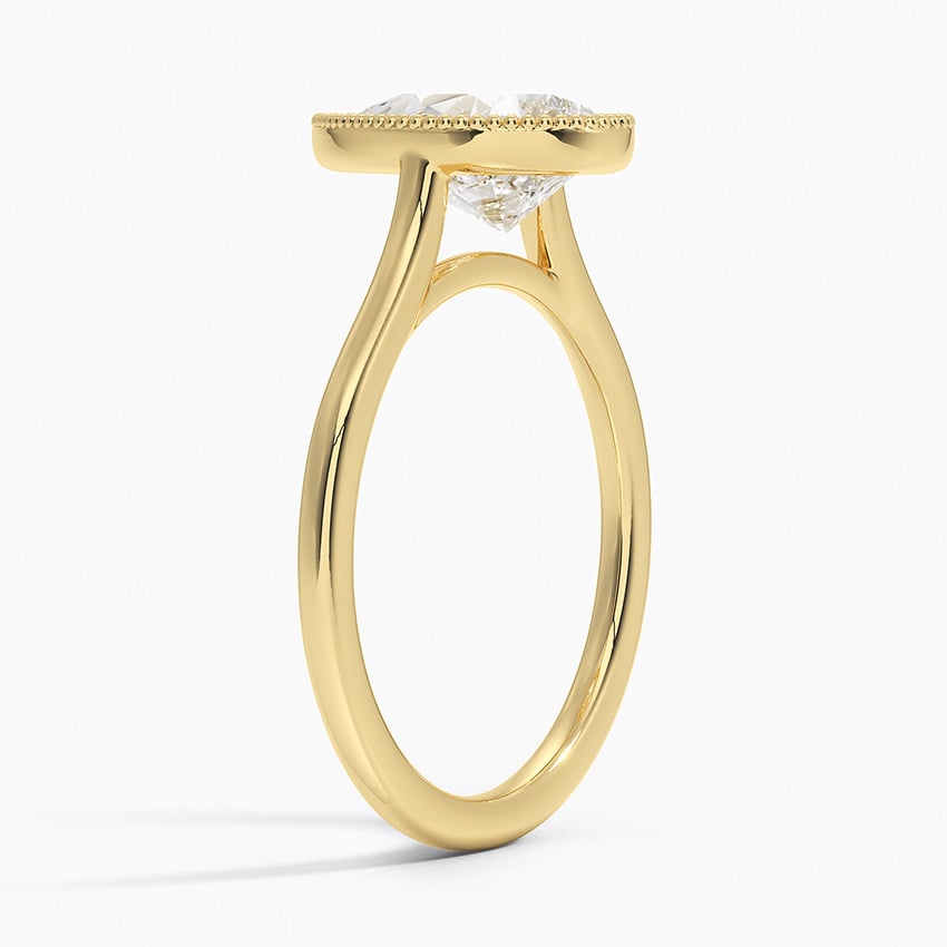 Bezel Engagement Ring