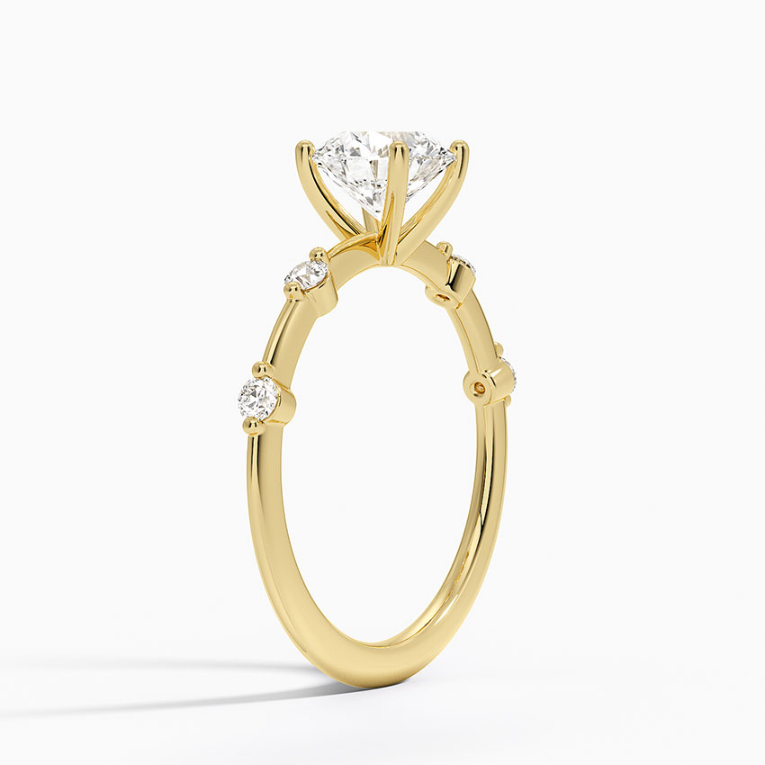 18K Yellow Gold Aimee Diamond Ring