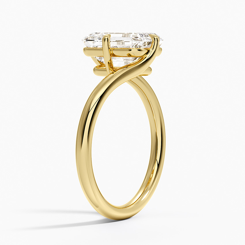 Atelier Bypass Solitaire Ring