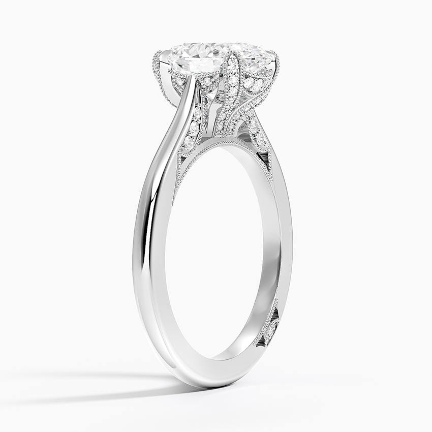 Platinum Simply Tacori Diamond Ring (1/8 ct. tw.)