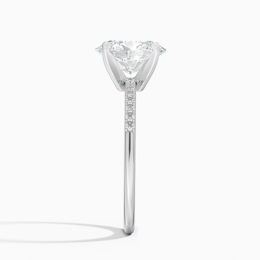 Platinum Whisper Diamond Ring