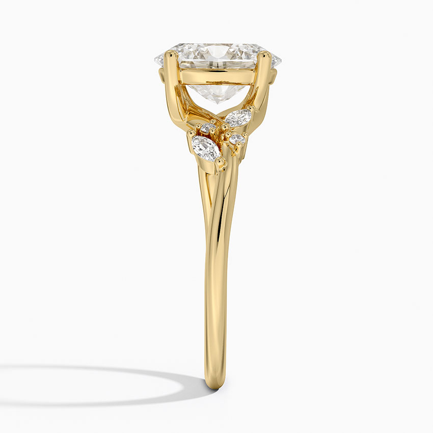 18K Yellow Gold Arden Diamond Ring