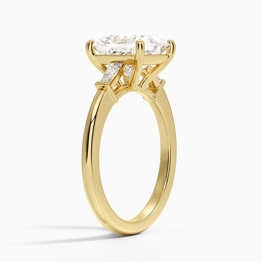 Tapered Baguette Engagement Ring