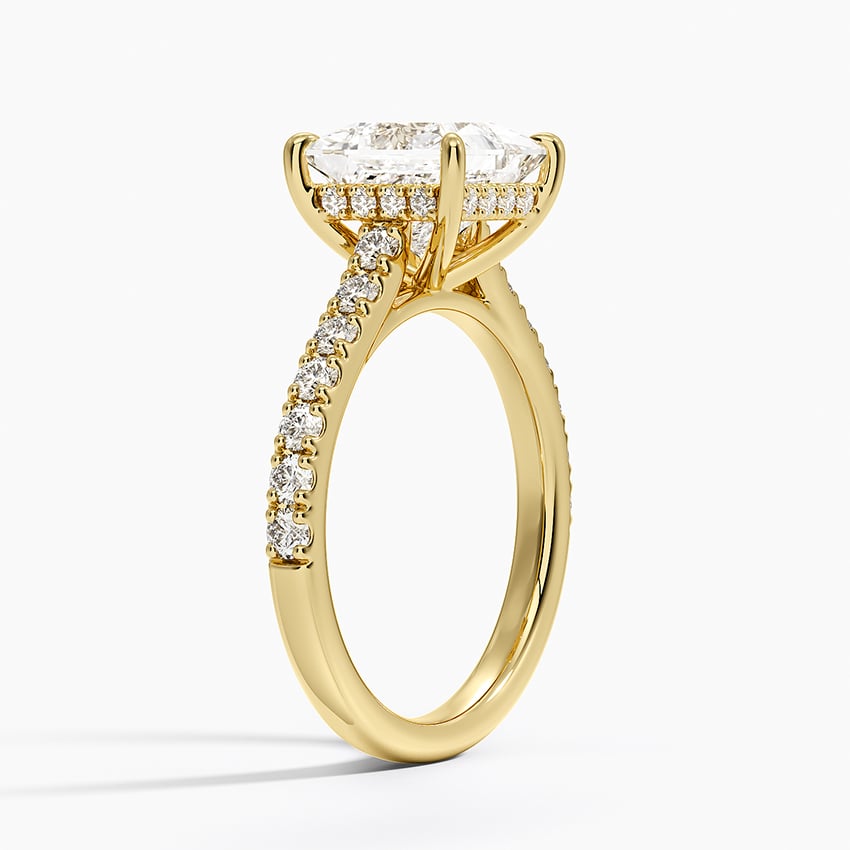 18K Yellow Gold Grand Lissome Diamond Ring