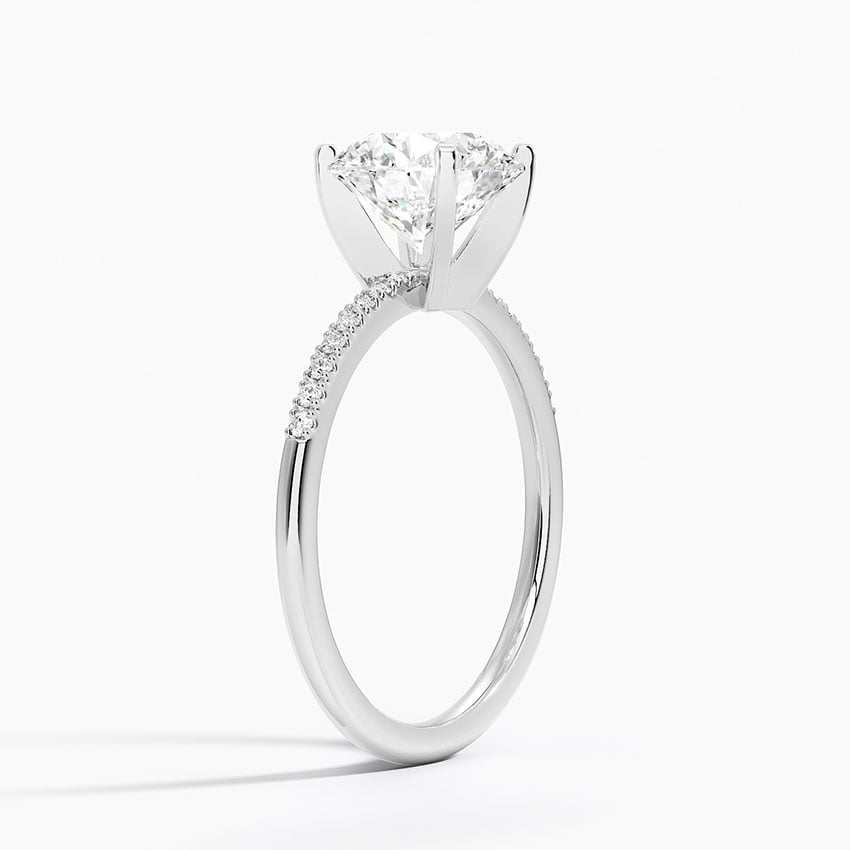 Platinum Whisper Diamond Ring