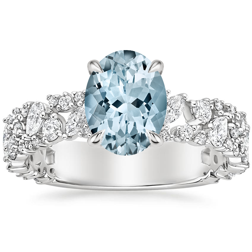 Platinum Glacé Diamond Ring (3/4 ct. tw.), large top view