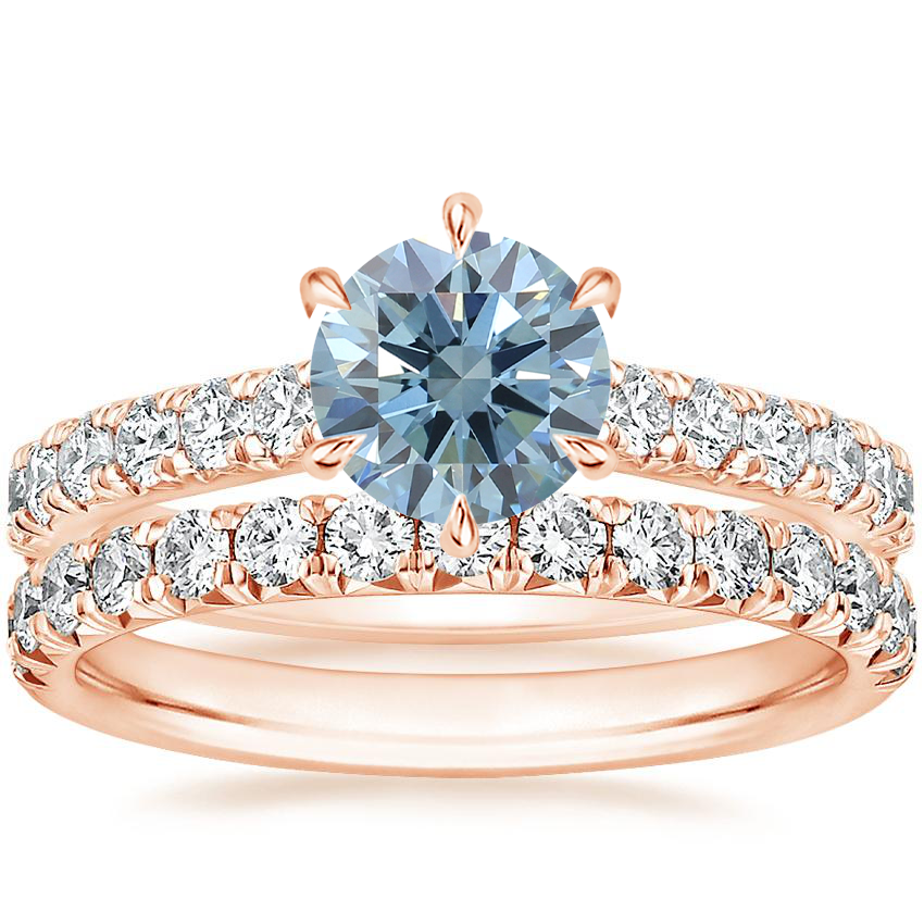 14K Rose Gold Luxe Sienna Diamond Ring with Sienna Diamond Ring (1/2 ct. tw.)