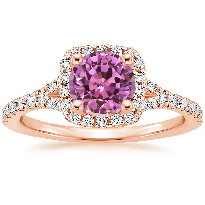 Sapphire Joy Diamond Ring (1/3 ct. tw.) in 14K Rose Gold