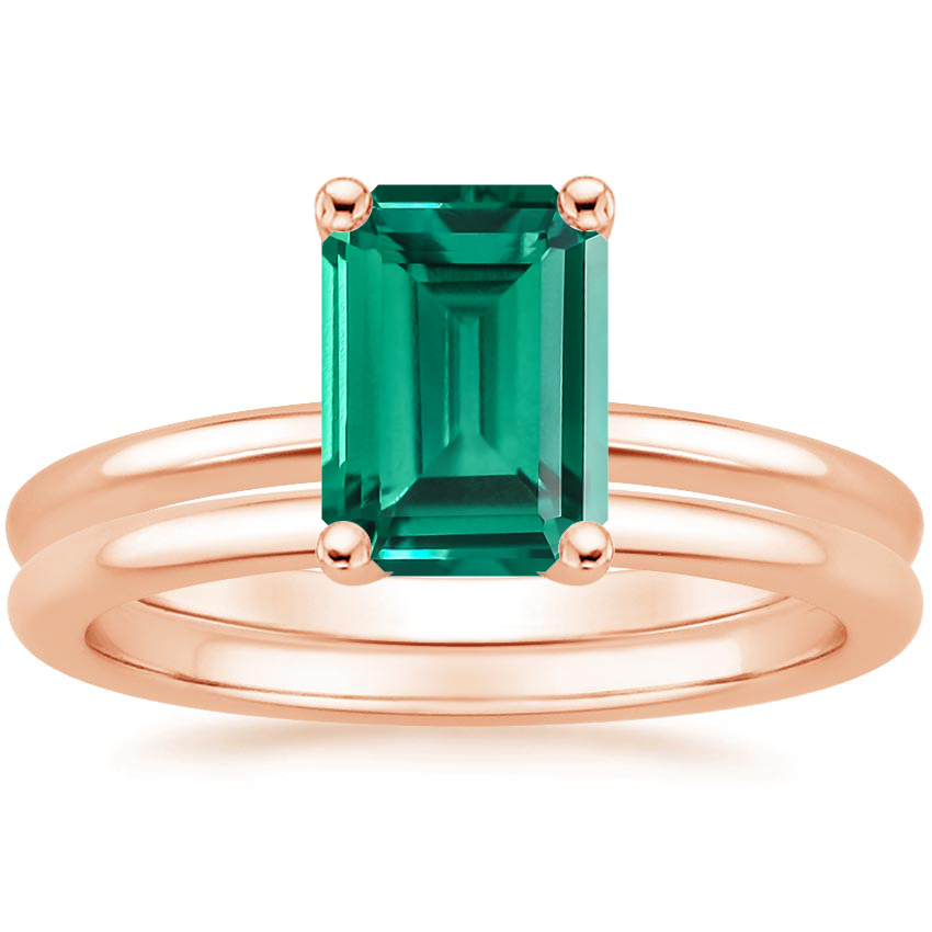 14K Rose Gold Perfect Fit Bridal Set