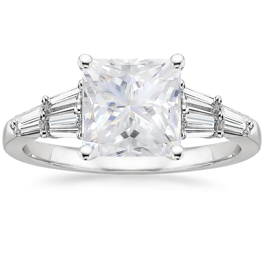 Moissanite Harlow Diamond Ring (1/2 ct. tw.) in Platinum