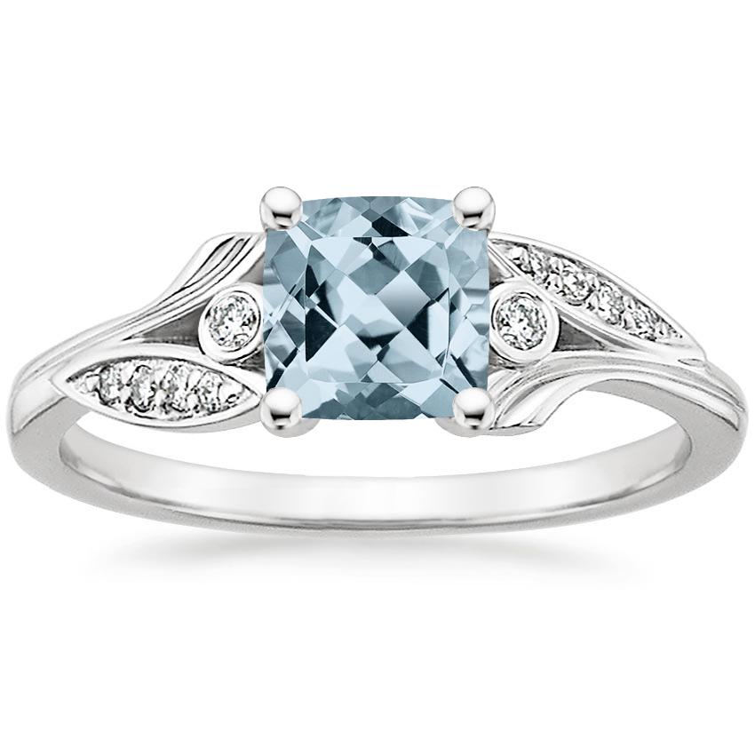 Floral Diamond Engagement Ring Jasmine Brilliant Earth