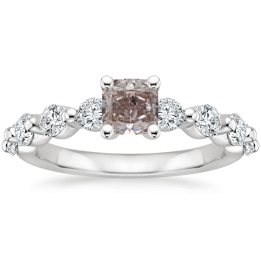 Platinum Monaco Diamond Ring (2/3 ct. tw.), large top view