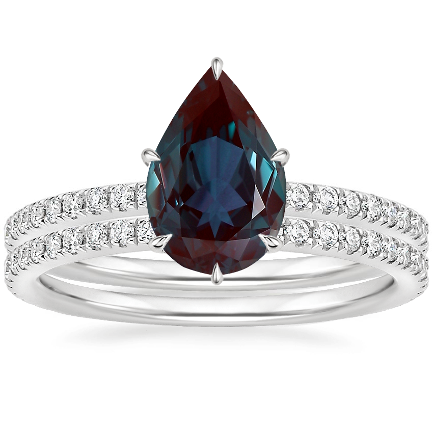 Platinum Luxe Ballad Perfect Fit Diamond Bridal Set