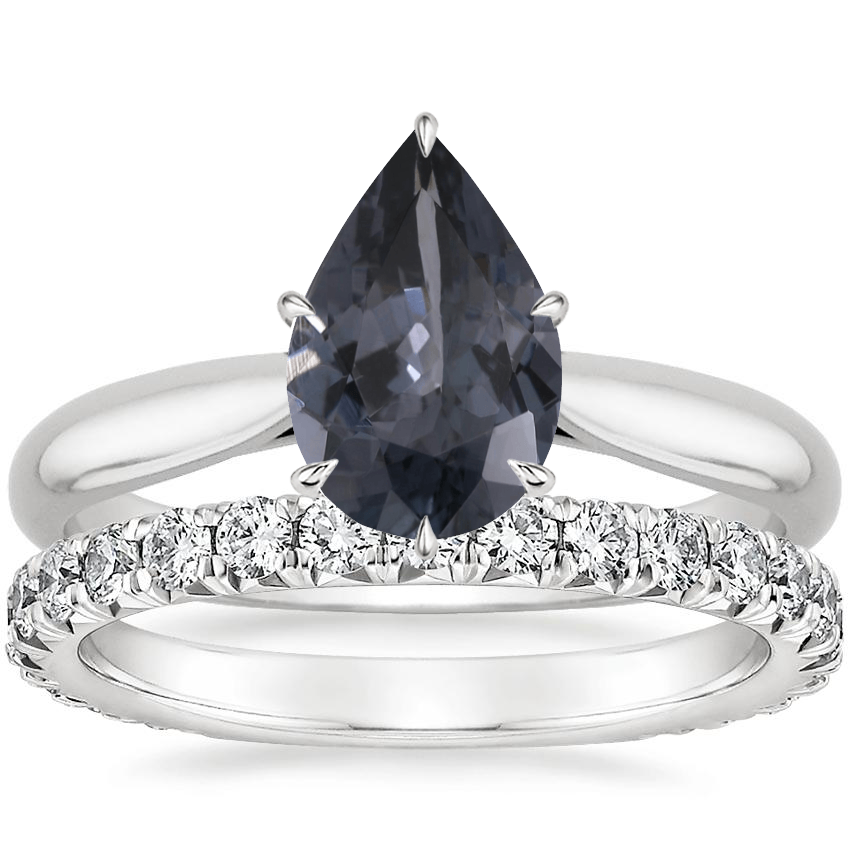 Platinum Catalina Ring with Luxe Sienna Diamond Ring (5/8 ct. tw.)