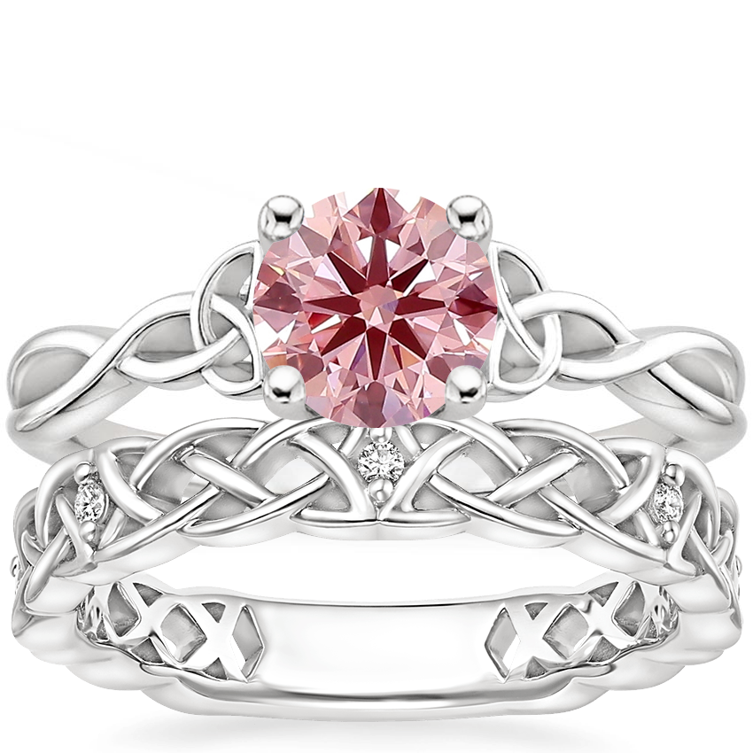 Entwined celtic on sale love knot ring