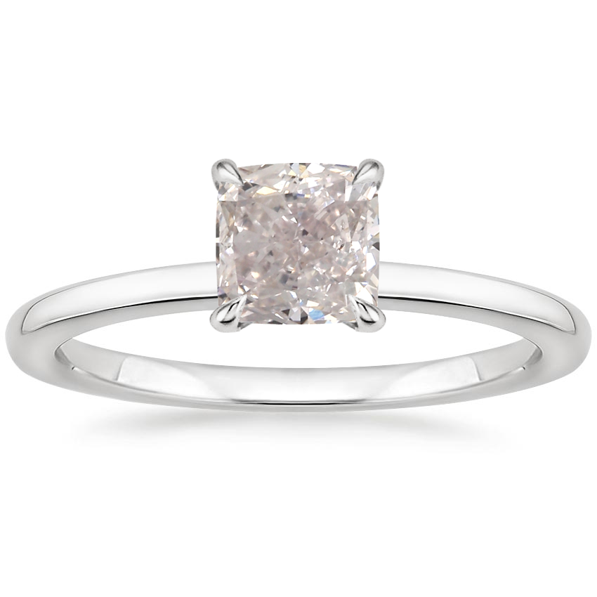 Platinum Vita Diamond Ring, large top view