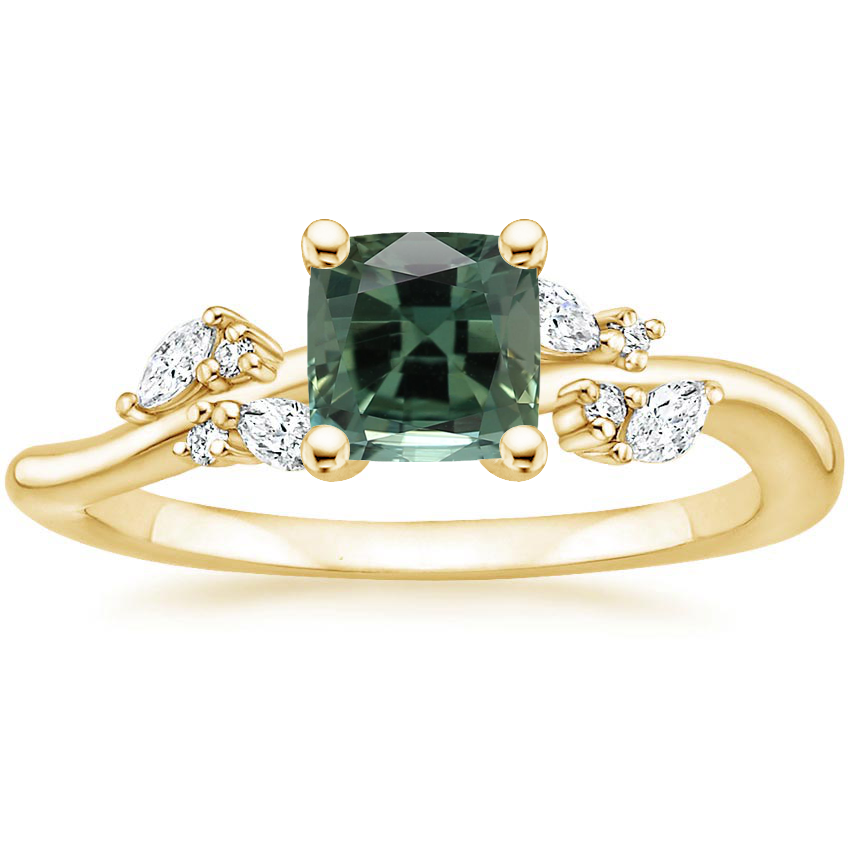 18K Yellow Gold Arden Diamond Ring (1/6 ct. tw.), large top view