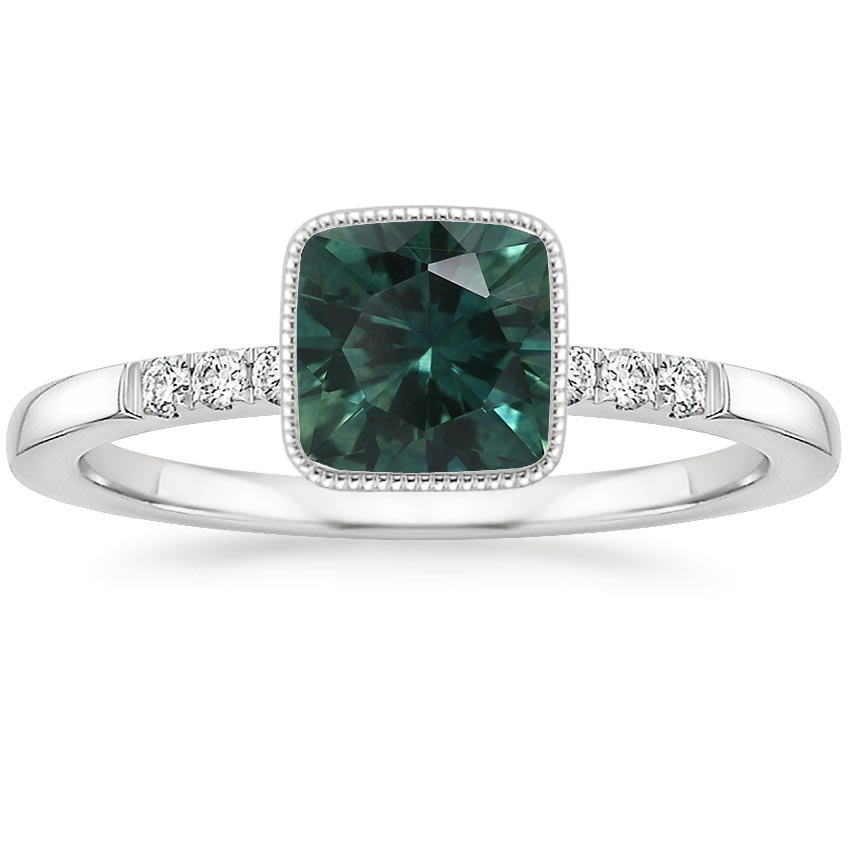 18K White Gold Imogen Diamond Ring, large top view