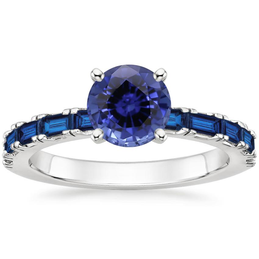 Image result for teal Sapphire Gemma Ring with Sapphire Accents