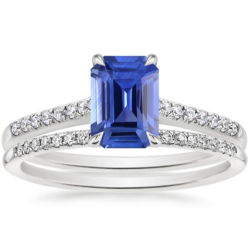 18K White Gold Lissome Diamond Ring (1/10 ct. tw.) with Whisper Diamond Ring