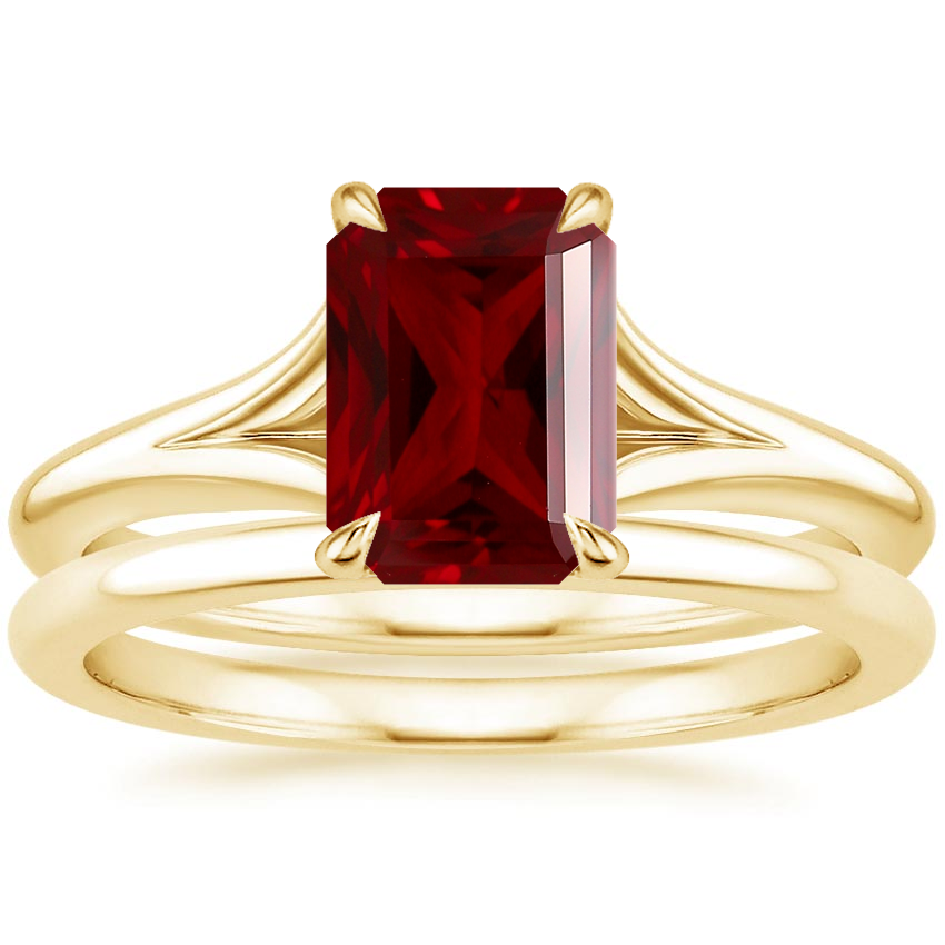 18K Yellow Gold Reverie Bridal Set