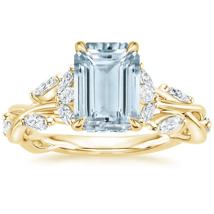18K Yellow Gold Secret Garden Diamond Ring (1/2 ct. tw.), large top view