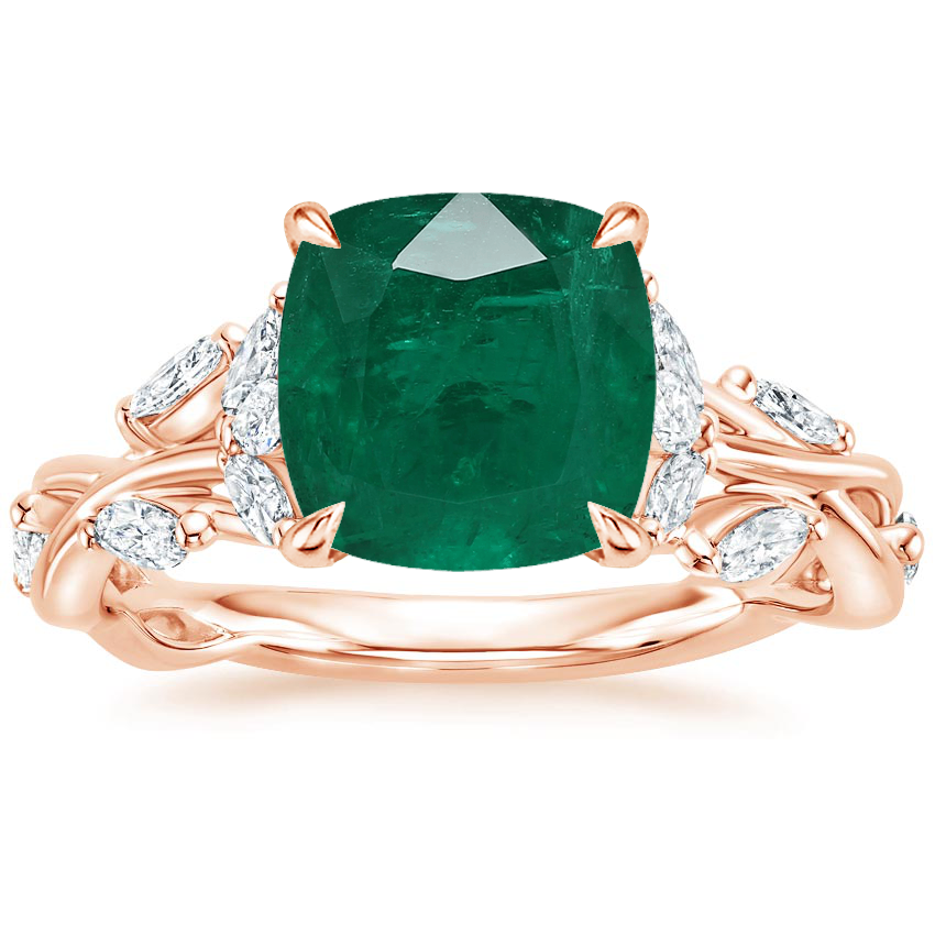 14K Rose Gold Secret Garden Diamond Ring (1/2 ct. tw.), large top view