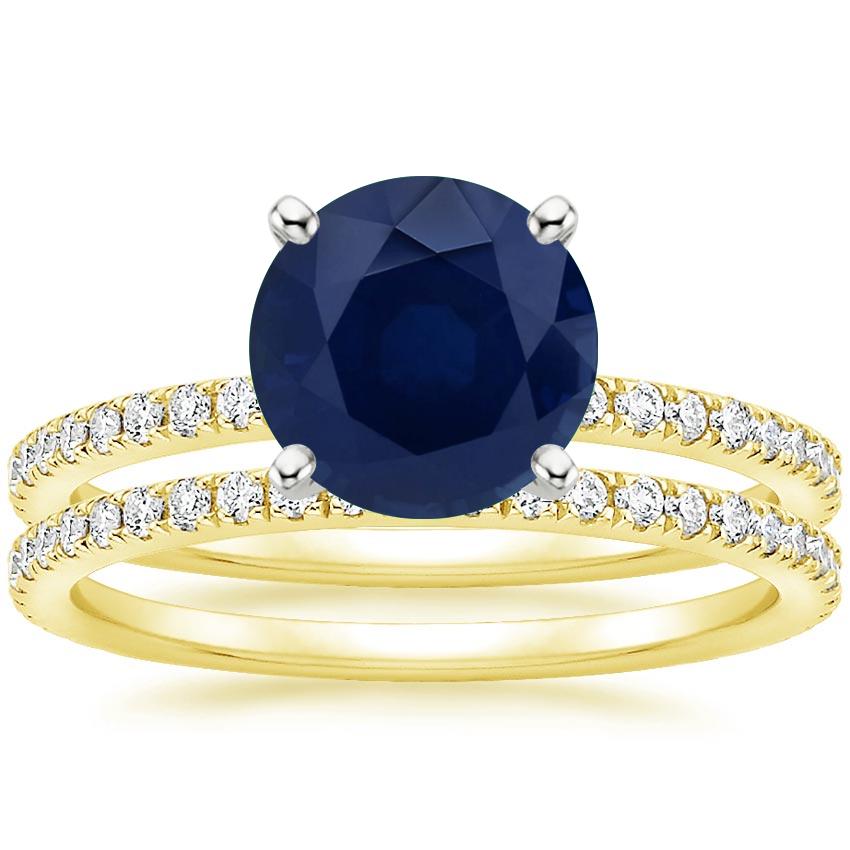 18K Yellow Gold Luxe Ballad Bridal Set (1/2 ct. tw.)