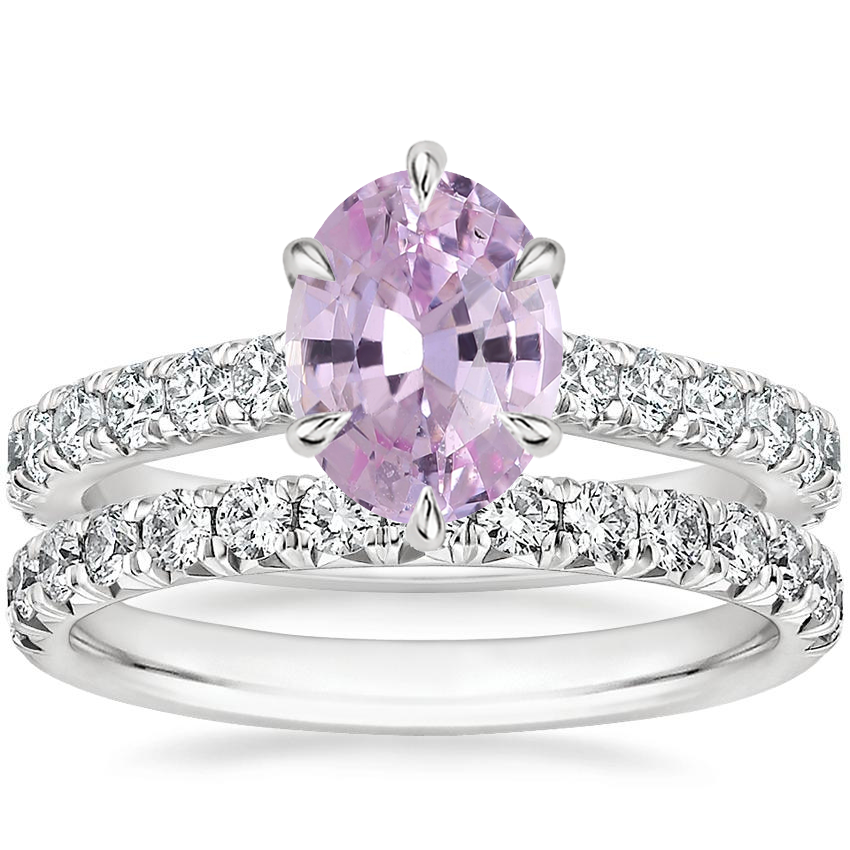 18K White Gold Luxe Sienna Diamond Ring with Sienna Diamond Ring (1/2 ct. tw.)