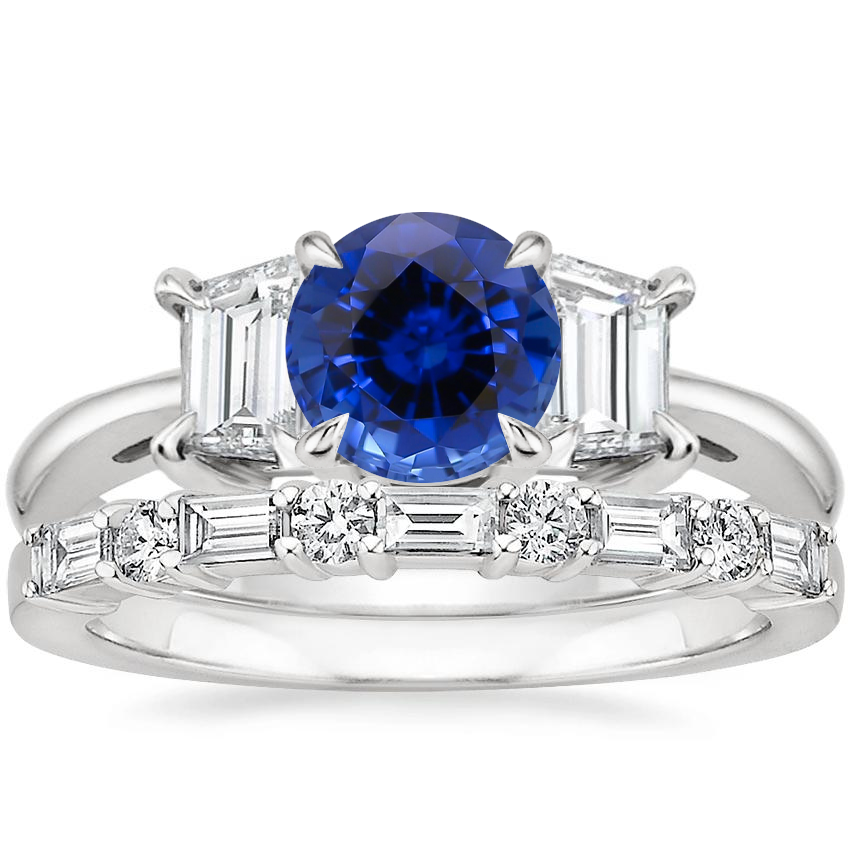 18K White Gold Embrace Diamond Ring 1 2 ct. tw. with Leona Diamond Ring 1 3 ct. tw