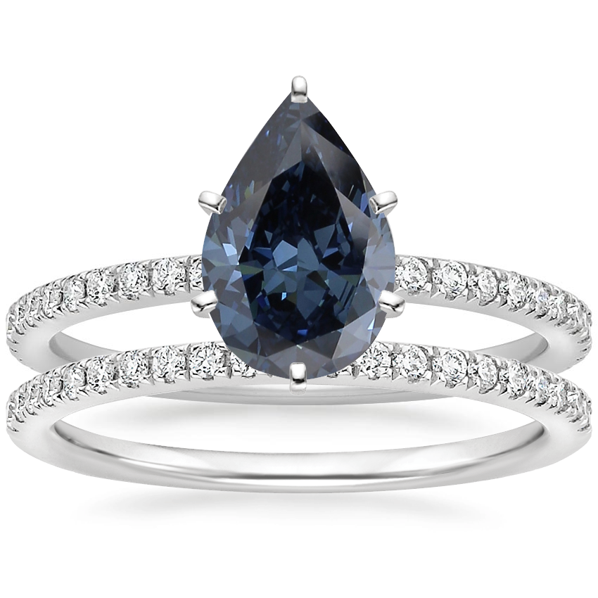 18K White Gold Luxe Ballad Diamond Ring 1 4 ct. tw. with Ballad