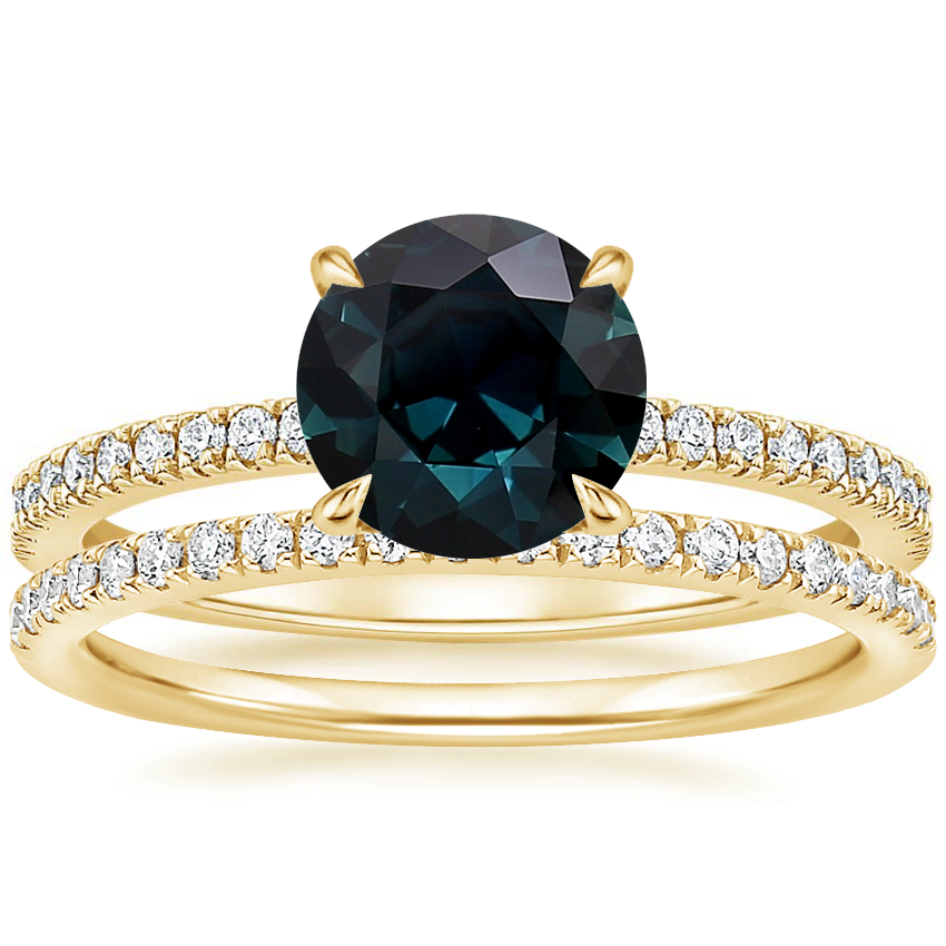 14K Yellow Gold Viviana Diamond Bridal Set (2/5 ct. tw.)