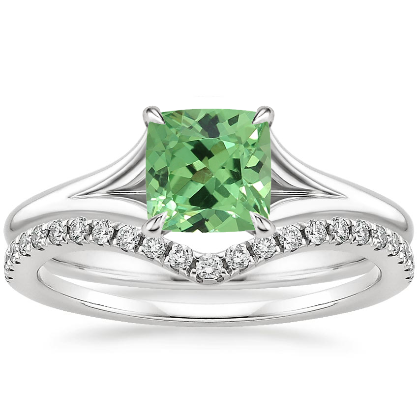 18K White Gold Reverie Ring with Flair Diamond Ring 1 6 ct. tw