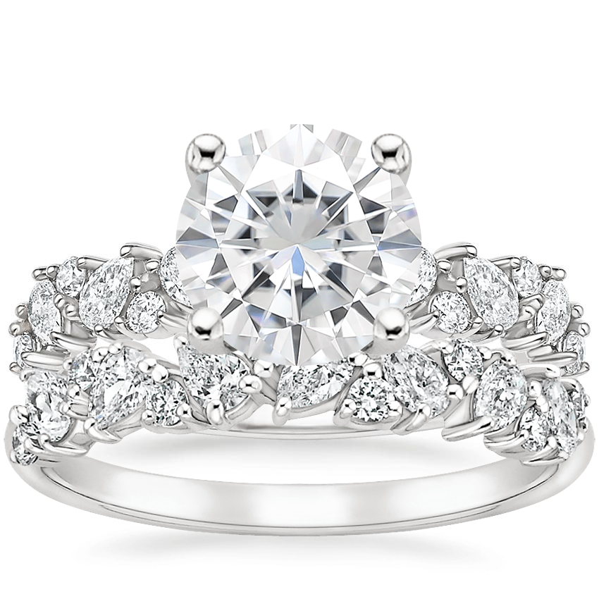 18K White Gold Olivetta Diamond Ring with Olivetta Diamond Ring