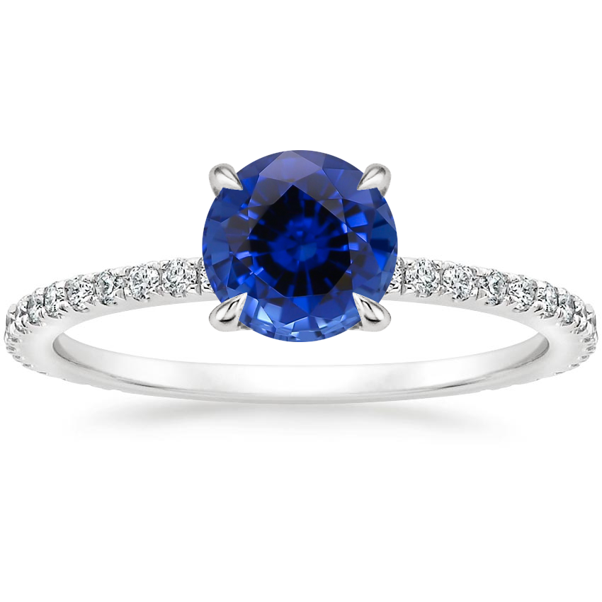 Sapphire engagement discount rings price