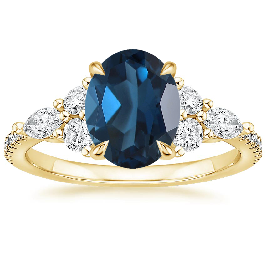 18K Yellow Gold Luxe Nadia Pavé Diamond Ring (1/2 ct. tw.), large top view