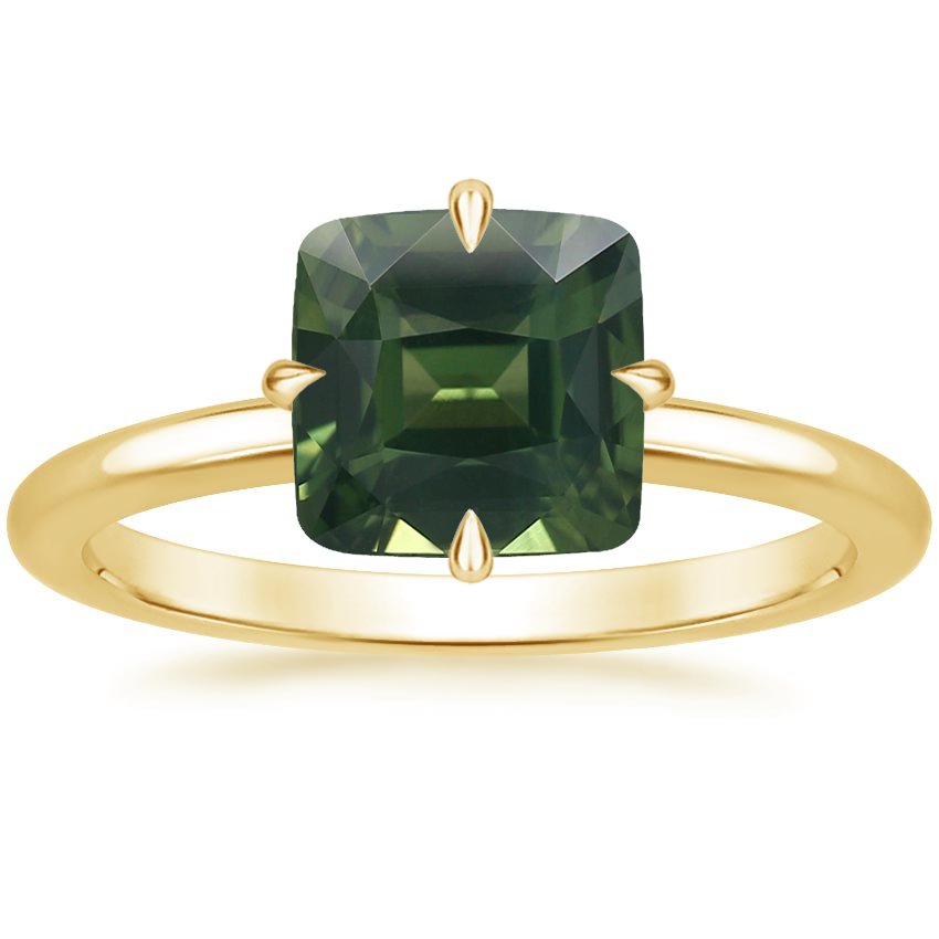 Brilliant top earth solitaire