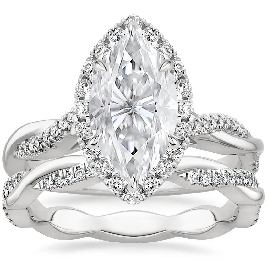 Petite twist diamond eternity ring store