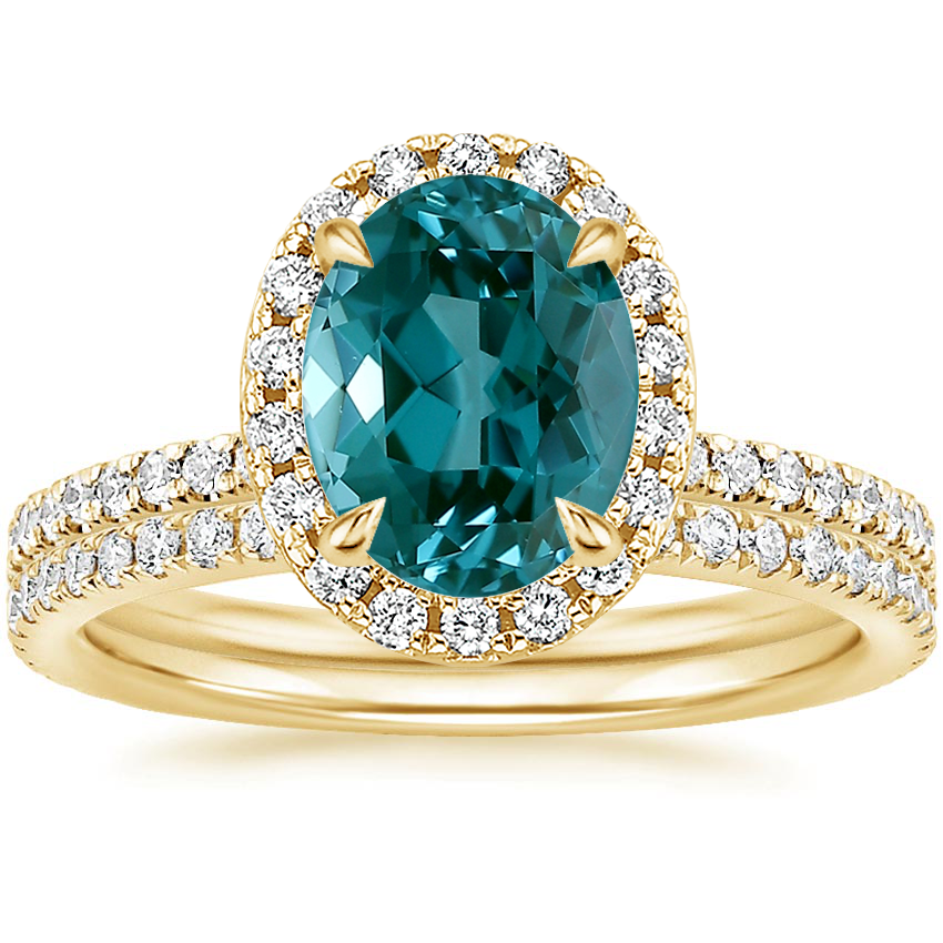 18K Yellow Gold Waverly Diamond Bridal Set (2/3 ct. tw.)